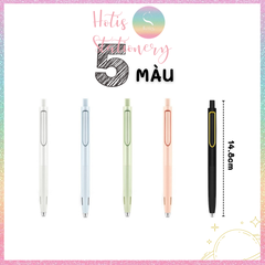 [HOTIS] Bút bi gel bấm Time-Space Dianshi cao cấp, chống ồn, thiết kế tối giản, sang trọng