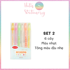 [HOTIS] 12 MÀU - Bút Jelly 3D Chotune ngòi 1mm vẽ tranh, tô màu trên nhiều chất liệu