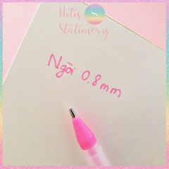 [HOTIS] 7 MÀU - Bút gel màu Highlight Pen Haocai Ngòi 0.8mm dùng viết chữ tiêu đề, vẽ tranh, tạo hiệu ứng