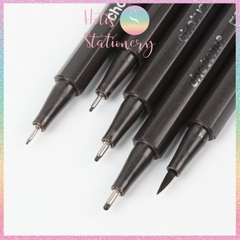 [HOTIS] Bộ 10 bút Fineliner mực đen dùng vẽ truyện tranh, thiết kế, viết chữ thư pháp