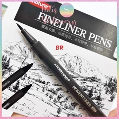 [HOTIS] 10 Size - Bút Fineliner mực đen dùng vẽ truyện tranh, thiết kế, viết chữ thư pháp