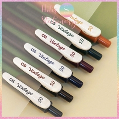 [HOTIS] Set 4 bút gel, bút nước và bút dạ quang cùng tông màu tặng kèm túi zip tiện lợi