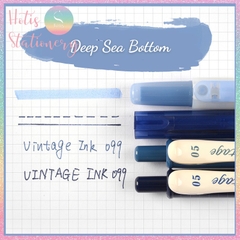 [HOTIS] Set 4 bút gel, bút nước và bút dạ quang cùng tông màu tặng kèm túi zip tiện lợi