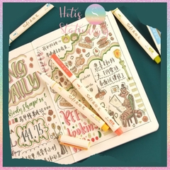 [HOTIS] [24 MÀU] Bút lông đầu mềm Soft Brush DS-827 viết calligraphy, vẽ tranh, tô màu, viết chữ thư pháp