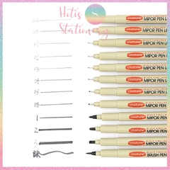 [HOTIS] Bút vẽ phát thảo Chotune Fineliner kháng nước, bút đi nét Mipor Pen Line mực đen