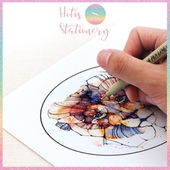[HOTIS] Bút vẽ phát thảo Chotune Fineliner kháng nước, bút đi nét Mipor Pen Line mực đen