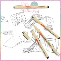 [HOTIS] Bút vẽ phát thảo Chotune Fineliner kháng nước, bút đi nét Mipor Pen Line mực đen