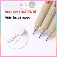[HOTIS] Bút vẽ phát thảo Chotune Fineliner kháng nước, bút đi nét Mipor Pen Line mực đen