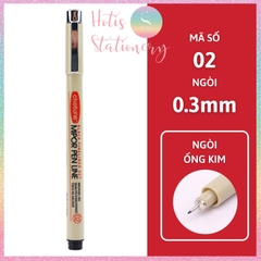 [HOTIS] Bút vẽ phát thảo Chotune Fineliner kháng nước, bút đi nét Mipor Pen Line mực đen