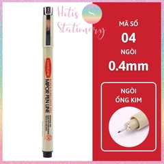 [HOTIS] Bút vẽ phát thảo Chotune Fineliner kháng nước, bút đi nét Mipor Pen Line mực đen