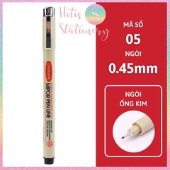 [HOTIS] Bút vẽ phát thảo Chotune Fineliner kháng nước, bút đi nét Mipor Pen Line mực đen