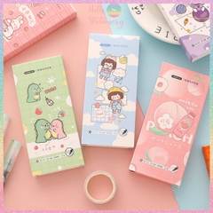 [HOTIS] Bút bi nước Mocha Moka mực đen nhanh khô ngòi 0.5mm nắp gài MK-5442