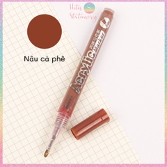 [24 MÀU] Bút sơn Acrylic Marker vẽ được trên kính, sứ, đá, vải- 1 bút