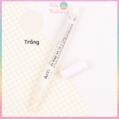 [24 MÀU] Bút sơn Acrylic Marker vẽ được trên kính, sứ, đá, vải- 1 bút