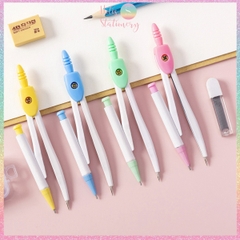 Compa vẽ hình tròn - Tặng kèm 1 hộp ruột chì bấm