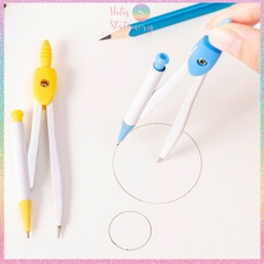 Compa vẽ hình tròn - Tặng kèm 1 hộp ruột chì bấm