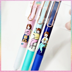 Bút chì bấm kim Hotis PinkFoot ngòi 0.5mm phong cách Hàn Quốc