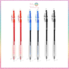 [HOTIS] Bút gel bấm DS-067 ngòi kim 0.5mm viết nhanh khô, không lem, thân trong có đệm cầm êm tay - 1 cây