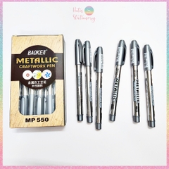 [HOTIS] Bút nhũ vàng bạc Baoke Marker bút sơn viết tiêu đề,viết thiệp - Metallic Craftwork Pen MP550