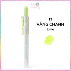 [HOTIS] 24 Màu - Bút highlight bấm DS-805s có lõi thay thế, màu đẹp, tiện lợi, tiết kiệm