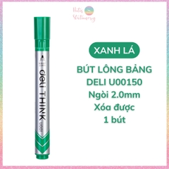 [HOTIS] Bút lông bảng bút dạ viết bảng trắng xóa được Deli mực xanh đen đỏ tiện dụng an toàn không độc hại