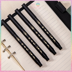 [HOTIS] Bút viết thư pháp DELI bút luyện viết chữ calligraphy, vẽ tranh thủy mặc, viết hán tự, chữ Hàn, chữ Kanji