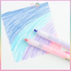 [HOTIS] Set 3 cây Bút highlight bấm DS-805s có lõi thay thế, màu đẹp, tiện lợi, tiết kiệm