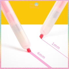[HOTIS] Set 3 cây Bút highlight bấm DS-805s có lõi thay thế, màu đẹp, tiện lợi, tiết kiệm