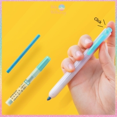 [HOTIS] Set 3 cây Bút highlight bấm DS-805s có lõi thay thế, màu đẹp, tiện lợi, tiết kiệm