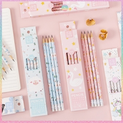 [HOTIS] Hộp 6/ 10/ 12 cây bút chì gỗ HB XIMI Pencil bút chì đen phù hợp học sinh, sinh viên