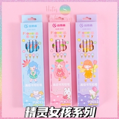 [HOTIS] Hộp 6/ 10/ 12 cây bút chì gỗ HB XIMI Pencil bút chì đen phù hợp học sinh, sinh viên