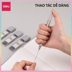 [HOTIS] Ruột bút chì kim 0.5/ 0.7 / 0.9mm Deli, ngòi chì kim 2B HB, lõi chì bấm nhỏ gọn tiện lợi