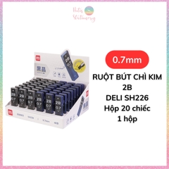 [HOTIS] Ruột bút chì kim 0.5/ 0.7 / 0.9mm Deli, ngòi chì kim 2B HB, lõi chì bấm nhỏ gọn tiện lợi