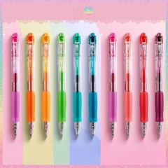 [HOTIS] 10 Màu - Bút bi gel bấm DELI SA500 ngòi 0.5mm bút gel nhiều màu trang trí