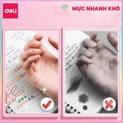 [HOTIS] 10 Màu - Bút bi gel bấm DELI SA500 ngòi 0.5mm bút gel nhiều màu trang trí