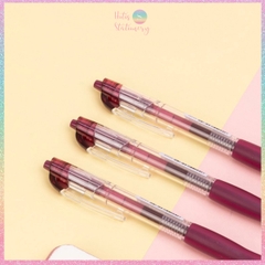 [HOTIS] 10 Màu - Bút bi gel bấm DELI SA500 ngòi 0.5mm bút gel nhiều màu trang trí