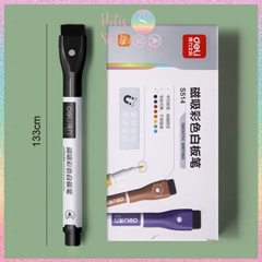 [HOTIS] Bút lông bảng Deli S514 viết trên nhiều bề mặt, nhiều màu, bút dạ viết bảng trắng 8 màu xóa được - 1 cây