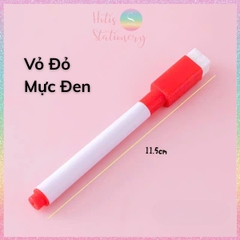 [HOTIS] 1 cây Bút lông viết bảng trắng xóa được, bút dạ viết bảng nhiều màu, tiện dụng an toàn