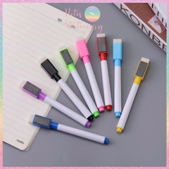 [HOTIS] Set 8 cây Bút lông viết bảng trắng xóa được, bút dạ viết bảng nhiều màu, tiện dụng an toàn