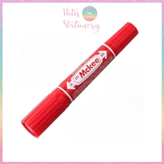 [HOTIS] Bút lông dầu 2 đàu loại lớn Zebra Mckee Nhật Bản không lem, chống nước, không xóa được