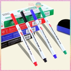 [HOTIS] Bút lông bảng Leto ngòi nhỏ 0.5mm WB-8826 - Mực gốc nước, nhanh khô, xóa được, viết bảng trắng