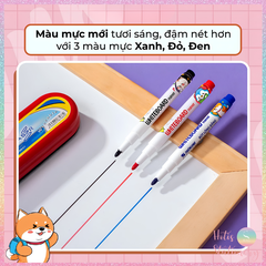 [HOTIS] Combo 2 Bút Lông Bảng Thiên Long WB-02 - Viết Trơn Mượt, Dễ Xóa Clean, Không Độc Hại, Có Thể Bơm Mực