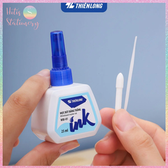 [HOTIS] Mực Nạp Bút Lông Bảng Thiên Long WBI-01 (25ml) - Mực Đậm, Tươi Màu, Tiết Kiệm, Kèm Dụng Cụ Bơm