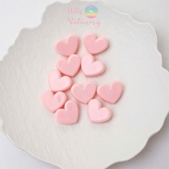 [HOTIS] Set 10 Kẹp giấy trái tim Love Clip nhiều màu siêu xinh