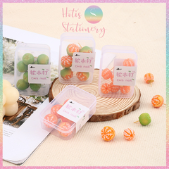 [HOTIS] Đinh ghim bảng gỗ bần hình trái tắc - 4 mẫu siêu dễ thương