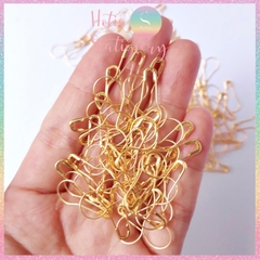 [HOTIS] Set 10 kim tây mạ vàng gắn tag trang trí nơ hộp quà