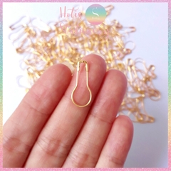 [HOTIS] Set 10 kim tây mạ vàng gắn tag trang trí nơ hộp quà