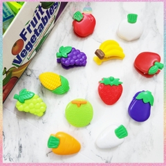 [HOTIS] Kẹp giấy rau củ quả đễ thương kẹp giấy mini kẹp tài liệu văn phòng