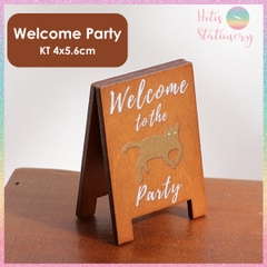 [HOTIS] Kẹp gỗ để bàn Coffee Beer kẹp ảnh đế gỗ, kẹp giấy ghi chú, trang trí decor bàn