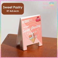 [HOTIS] Kẹp gỗ để bàn Coffee Beer kẹp ảnh đế gỗ, kẹp giấy ghi chú, trang trí decor bàn